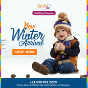 Latest Arrival of Winter Collection on Firstcry Store,  GMS Road