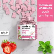 Multi-Protection Strawberry Mint Toothpaste Bits For Anti-Cavity  